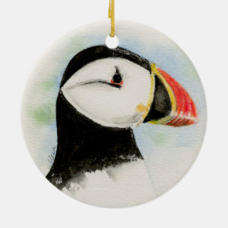 Atlantic Puffin-Ornament Keramisch Ornament