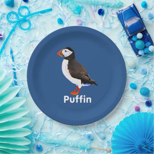 Atlantic Puffin Papieren Bordje (Feest)