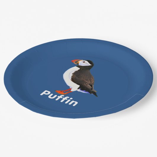 Atlantic Puffin Papieren Bordje (Gekanteld)