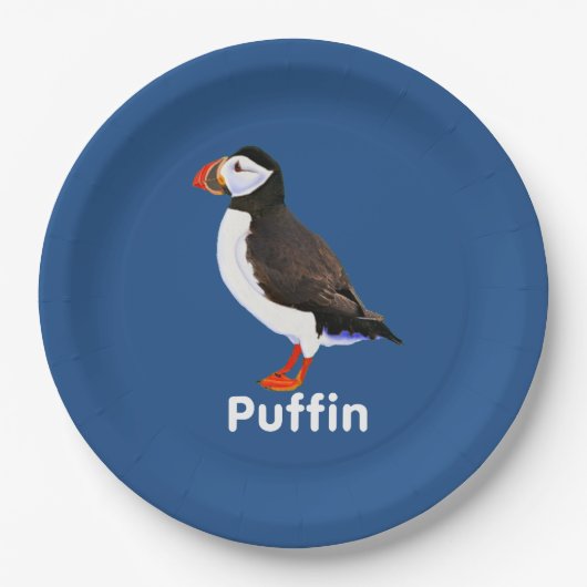 Atlantic Puffin Papieren Bordje (Voorkant)