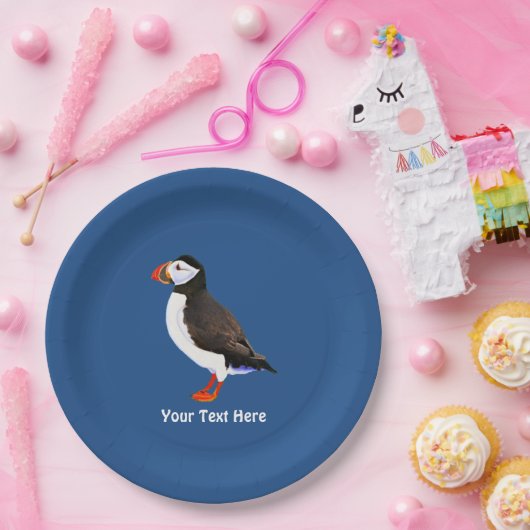 Atlantic Puffin Papieren Bordje (Feest)