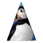 Atlantic Puffin Party Pet Mooie Vogel Feesthoedjes (Voorkant)