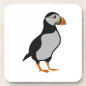 Atlantic Puffin Permanent Bier Onderzetter (Voorkant)