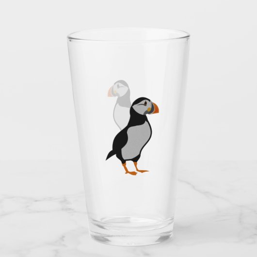 Atlantic Puffin Permanent Glas (Voorkant)