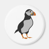 Atlantic Puffin Permanent Magneet (Voorkant)
