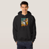 Atlantic Puffin Retro Style Ocean Zee Bird Hoodie (Voorkant volledig)