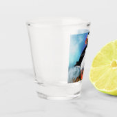 Atlantic Puffin Shot Glass Glas (Links)