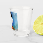 Atlantic Puffin Shot Glass Glas (Rechts)