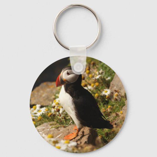 Atlantic Puffin Sleutelhanger (Voorkant)