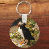 Atlantic Puffin Sleutelhanger (Voorkant)