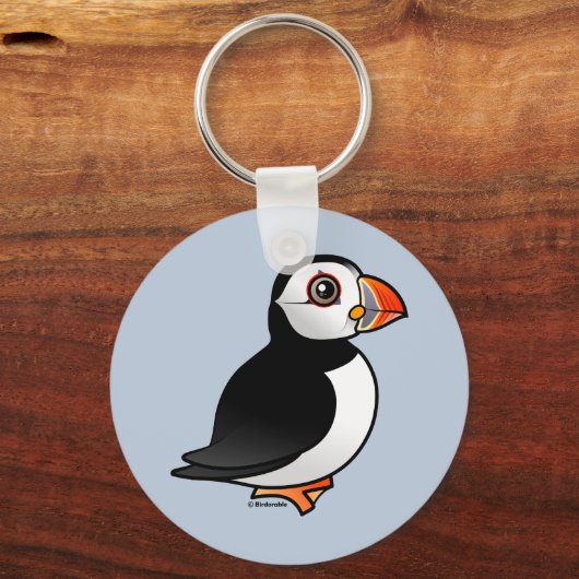 Atlantic Puffin Sleutelhanger (Voorkant)