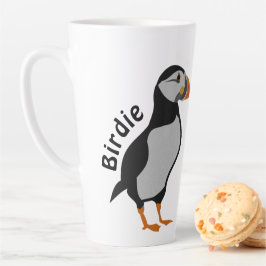 Atlantic Puffin Staande De Succes Birdie Latte Mok
