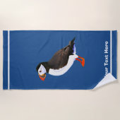 Atlantic Puffin Strandlaken (Voorkant)