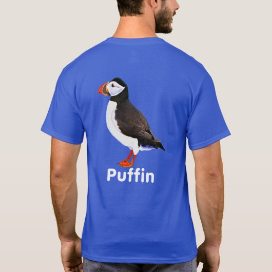 Atlantic Puffin T-shirt (Achterkant)