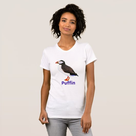 Atlantic Puffin T-shirt (Voorkant volledig)