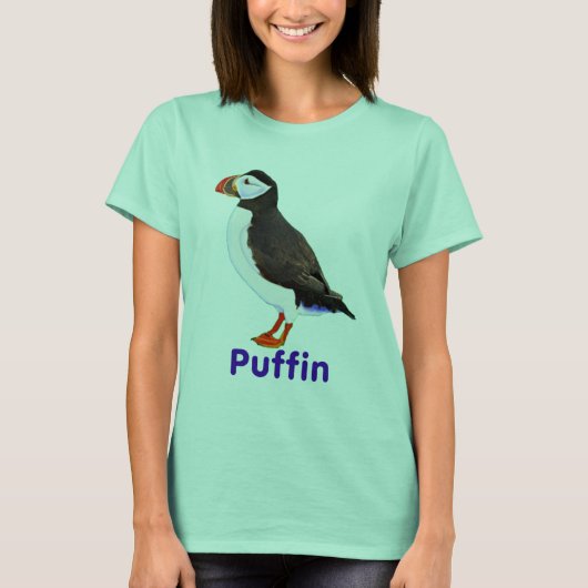 Atlantic Puffin T-shirt (Voorkant)