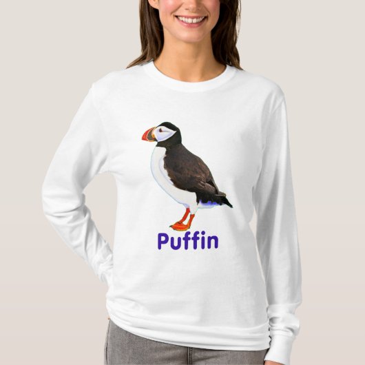 Atlantic Puffin T-shirt (Voorkant)