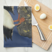 Atlantic Puffin Theedoek (Quarter Fold)