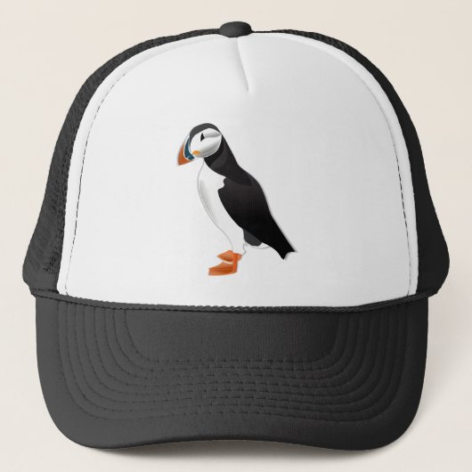 Atlantic Puffin Trucker Pet (Voorkant)