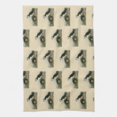 Atlantic Puffin uit Audubon's Birds of America Theedoek (Verticaal)