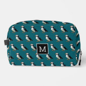 Atlantic Puffin Zee Bird Coastal Wildlife Monogram Toilettasje (Voorkant)