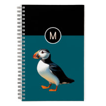Atlantic Puffin Zee Bird Wildlife Natuur Monogram