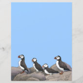 Atlantic Puffins (Achterkant)
