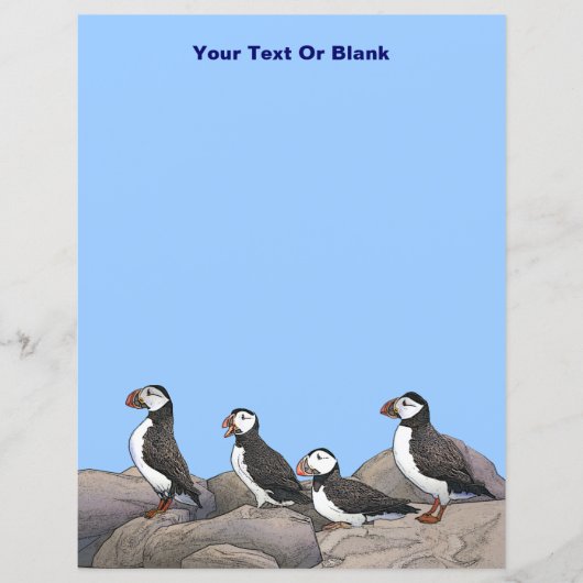 Atlantic Puffins (Voorkant)