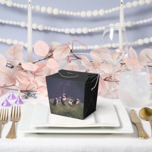 Atlantic Puffins Bedankdoosjes (Huwelijk)