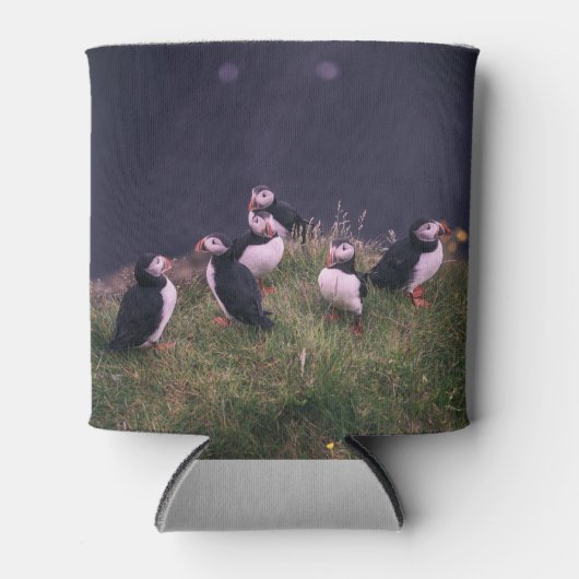 Atlantic Puffins Blikjeskoeler (Voorkant)