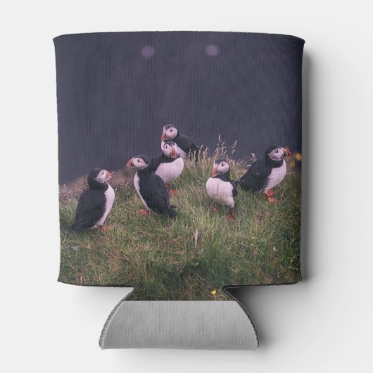 Atlantic Puffins Blikjeskoeler (Achterkant)