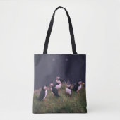Atlantic Puffins Canvas tas (Voorkant)