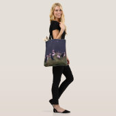 Atlantic Puffins Canvas tas (Op model)