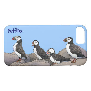Atlantic Puffins iPhone 8/7 Hoesje