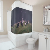 Atlantic Puffins Douchegordijn (In situ)