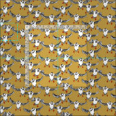 Atlantic Puffins Gold Stof (Delen)
