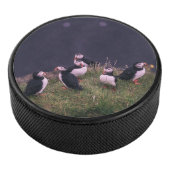 Atlantic Puffins Hockey Puck (3/4)