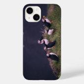 Atlantic Puffins iPhone 14 Case (Achterkant)