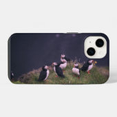 Atlantic Puffins iPhone 14 Hoesje (Achterkant horizontaal)