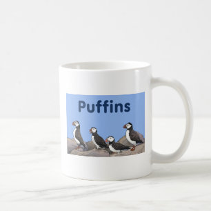 Atlantic Puffins Koffiemok