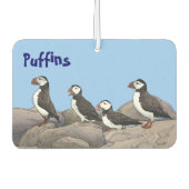 Atlantic Puffins Luchtverfrisser (Voorkant)