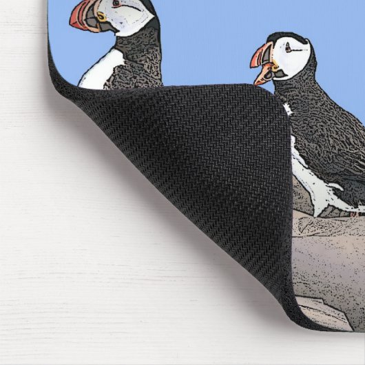 Atlantic Puffins Muismat (Hoek)