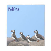 Atlantic Puffins Notitieblok (Voorkant)