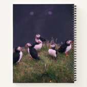 Atlantic Puffins Notitieboek (Achterkant)