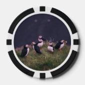 Atlantic Puffins Poker Chips (Voorkant)