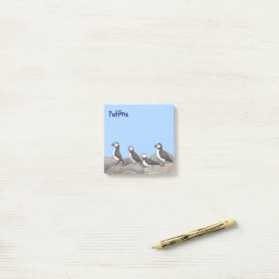 Atlantic Puffins Post-it® Notes