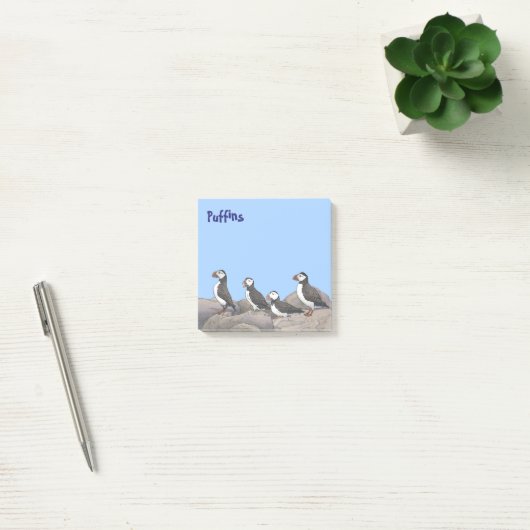 Atlantic Puffins Post-it® Notes (Kantoor)