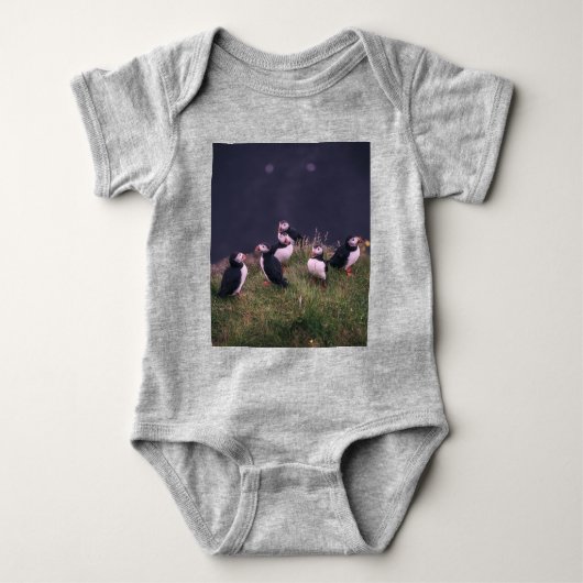Atlantic Puffins Romper (Voorkant)