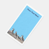 Atlantic Puffins Servet (Hoek)