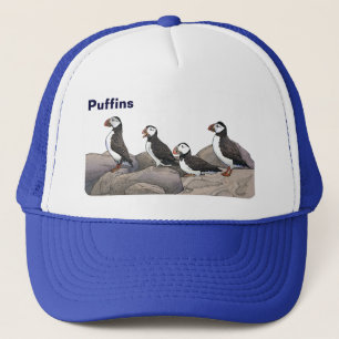 Atlantic Puffins Trucker Pet